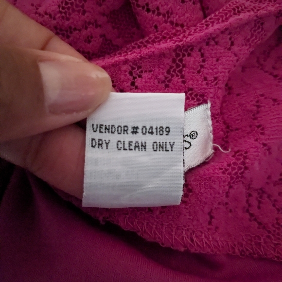 Newport News Pink Lace Midi Dress - Picture 12 of 12